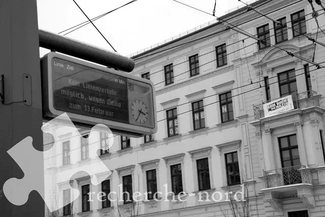 Neonaziaufmarsch in Dresden