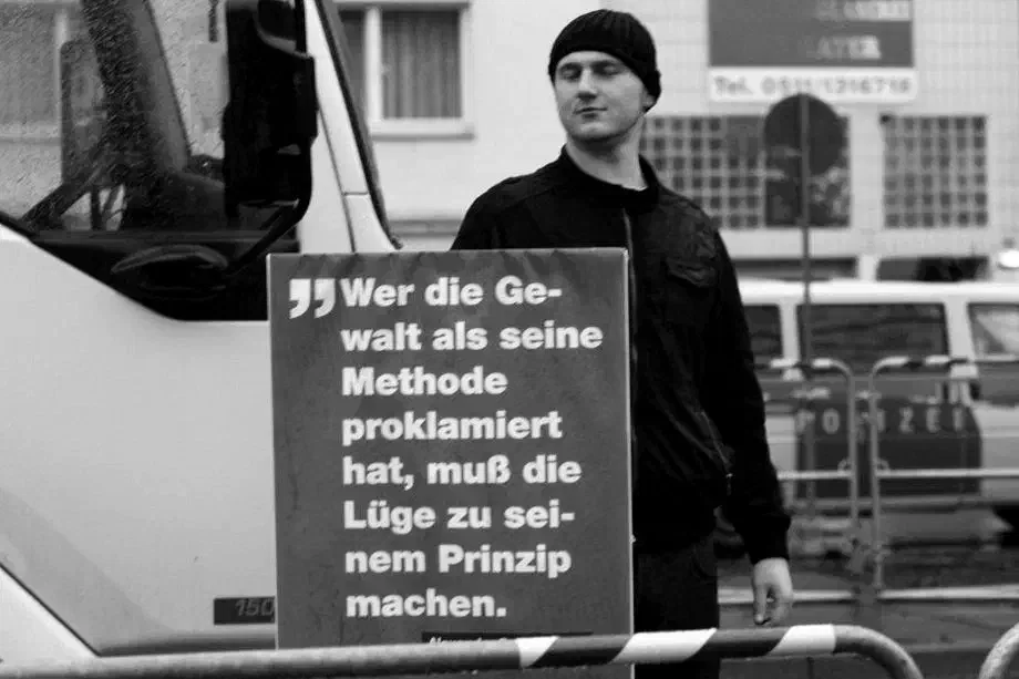 NPD Kundegbung in Hannover