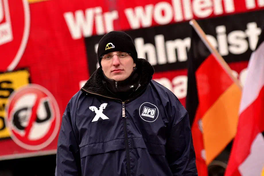 NPD Kundgebung in Stade
