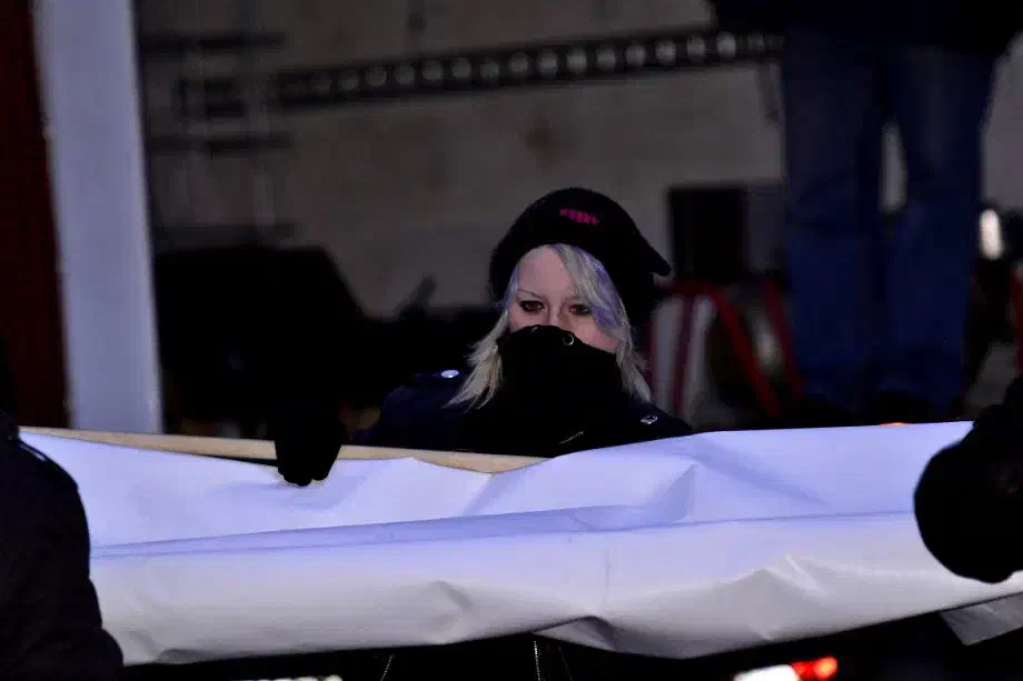 NPD Kundgebung in Stade