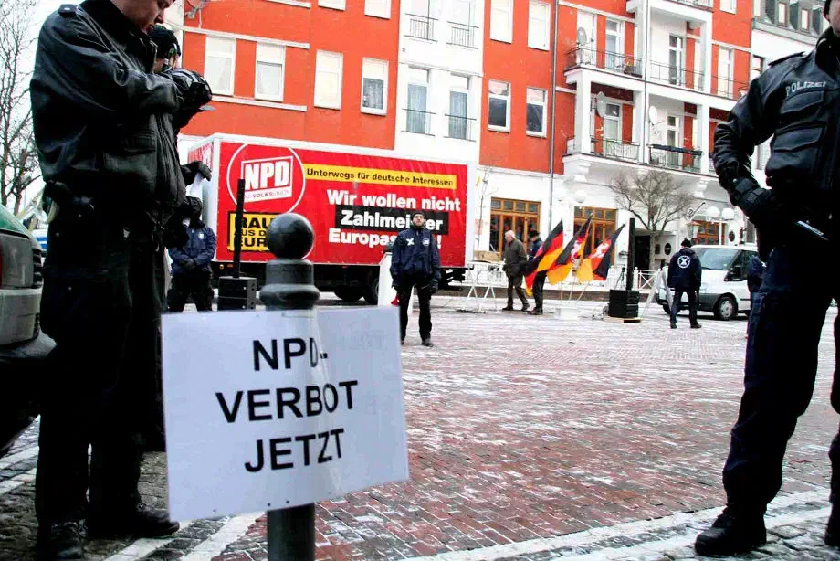 NPD Kundgebung in Wilhelmshaven