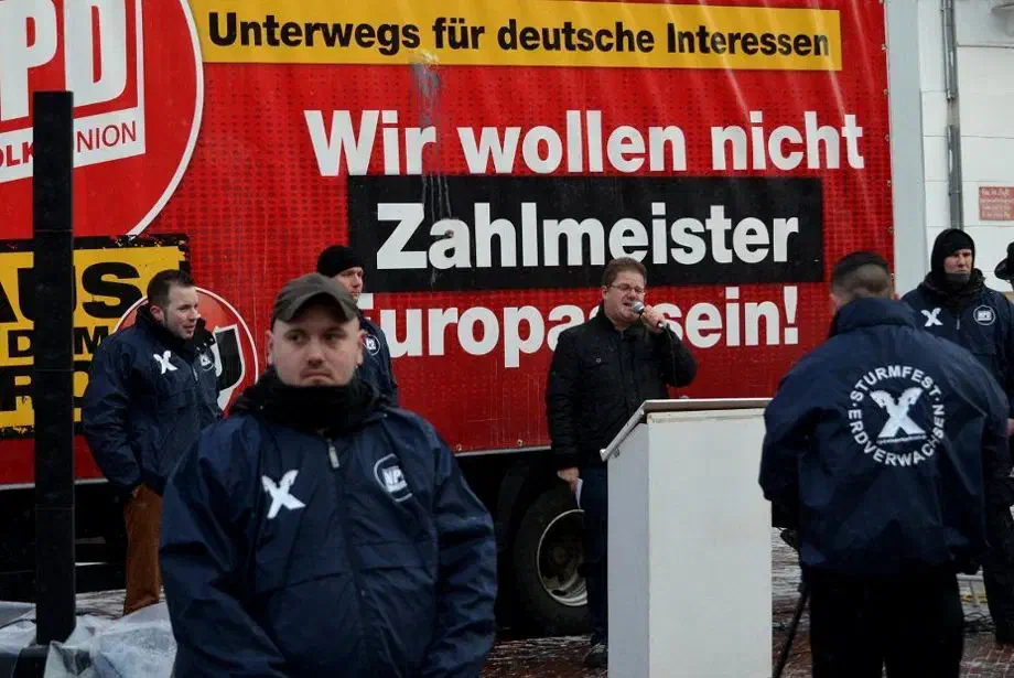 NPD Kundgebung in Wilhelmshaven