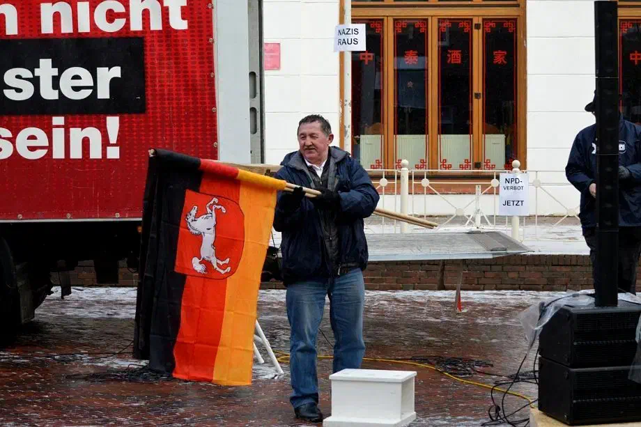 NPD Kundgebung in Wilhelmshaven