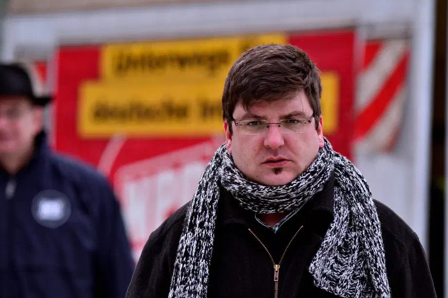 NPD Kundgebung in Rotenburg Wümme