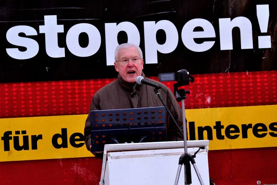NPD Kundgebung in Rotenburg Wümme
