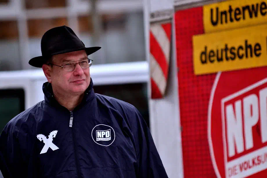NPD Kundgebung in Rotenburg Wümme