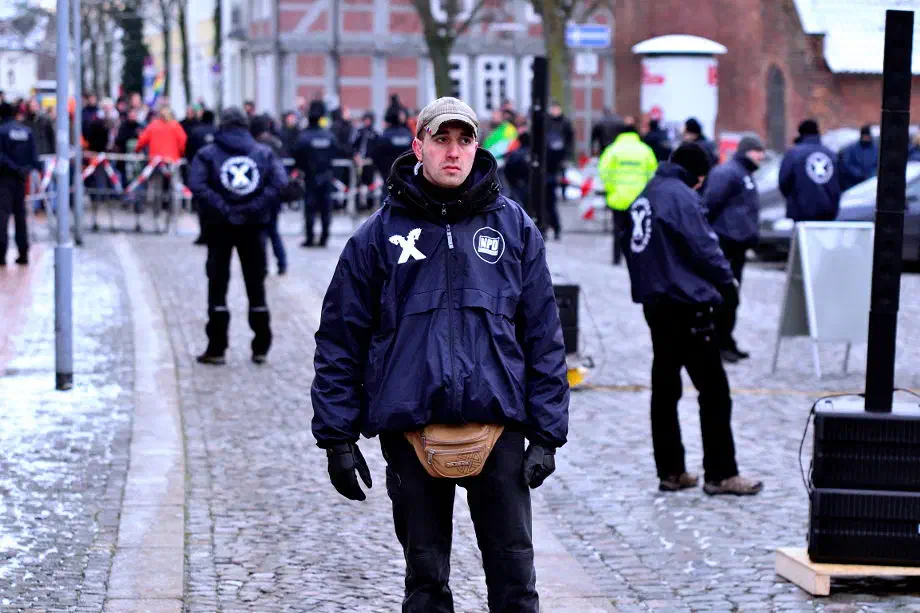 NPD Kundgebung in Verden