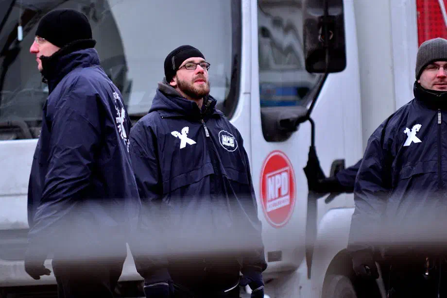 NPD Kundgebung in Verden