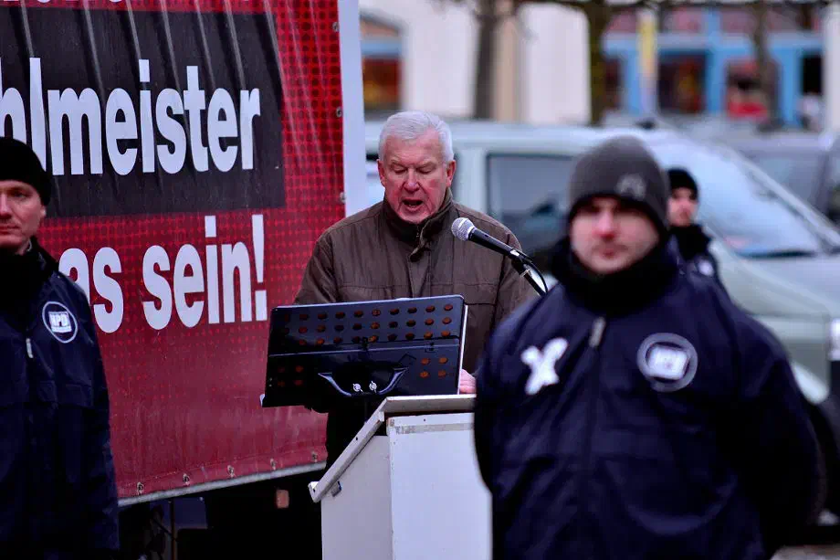 NPD Kundgebung in Verden