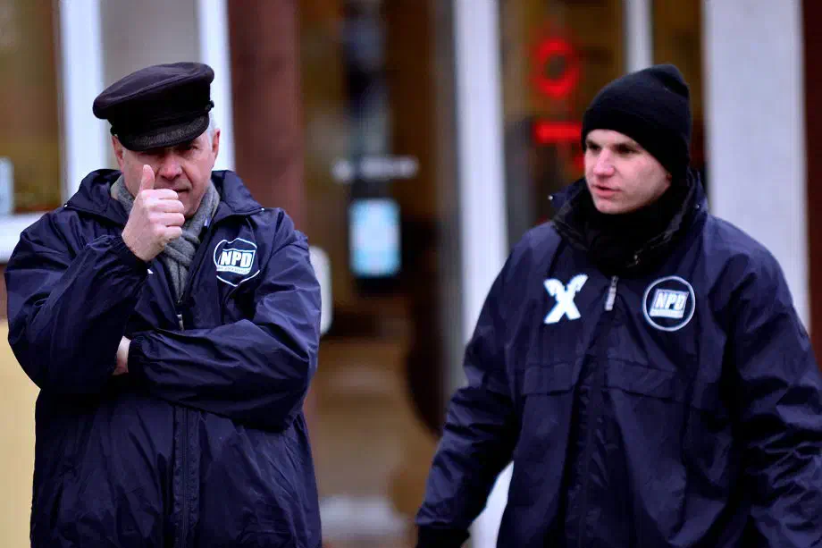 NPD Kundgebung in Verden