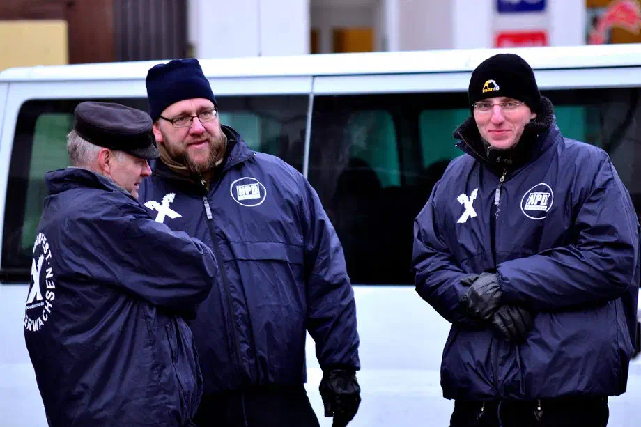 NPD Kundgebung in Verden