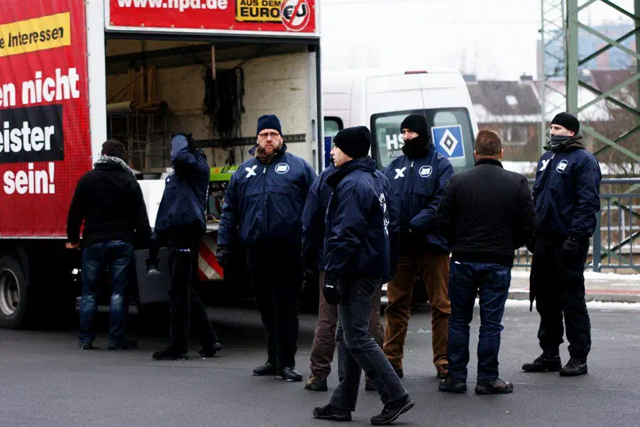 NPD Kundgebung in Lüneburg
