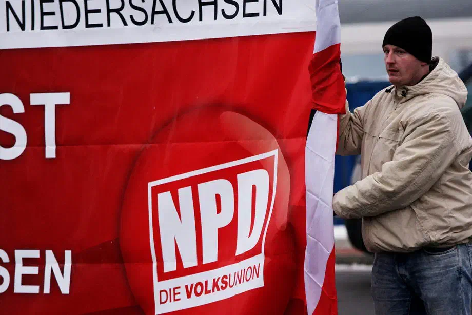 NPD Kundgebung in Lüneburg