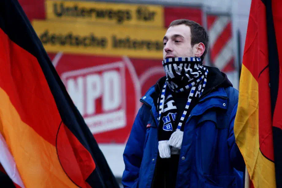 NPD Kundgebung in Lüneburg