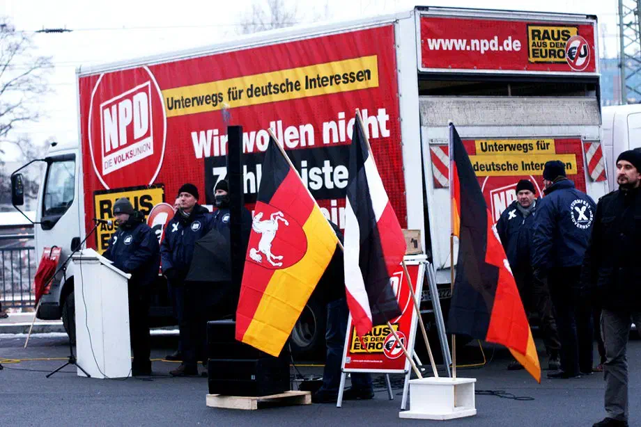 NPD Kundgebung in Lüneburg