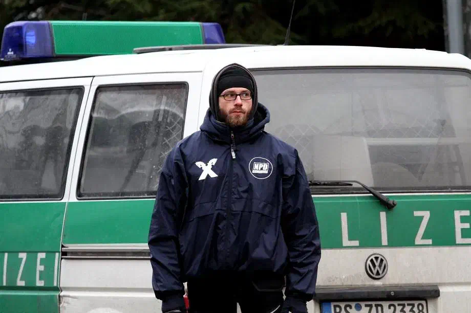 NPD Kundgebung in Celle