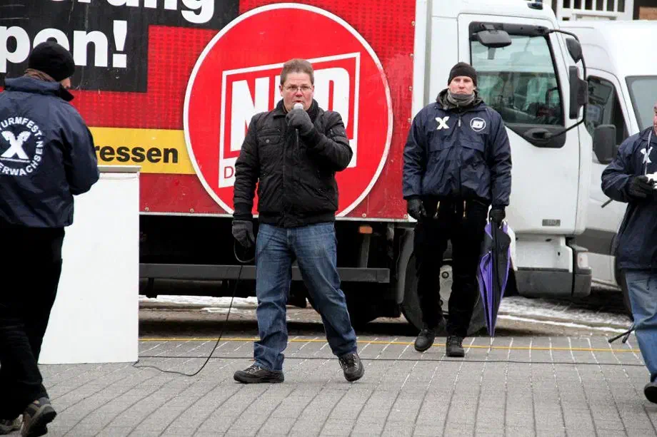 NPD Kundgebung in Celle