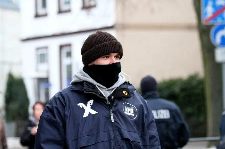 NPD Kundgebung in Celle