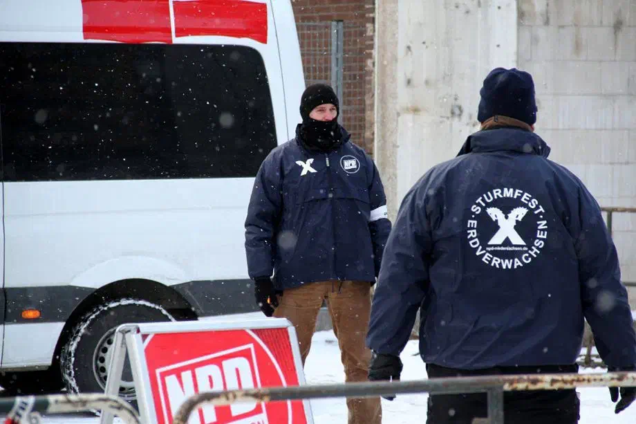 NPD Kundegbung in Hannover