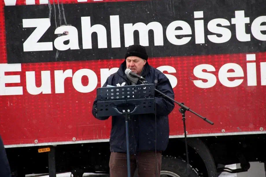NPD Kundegbung in Hannover
