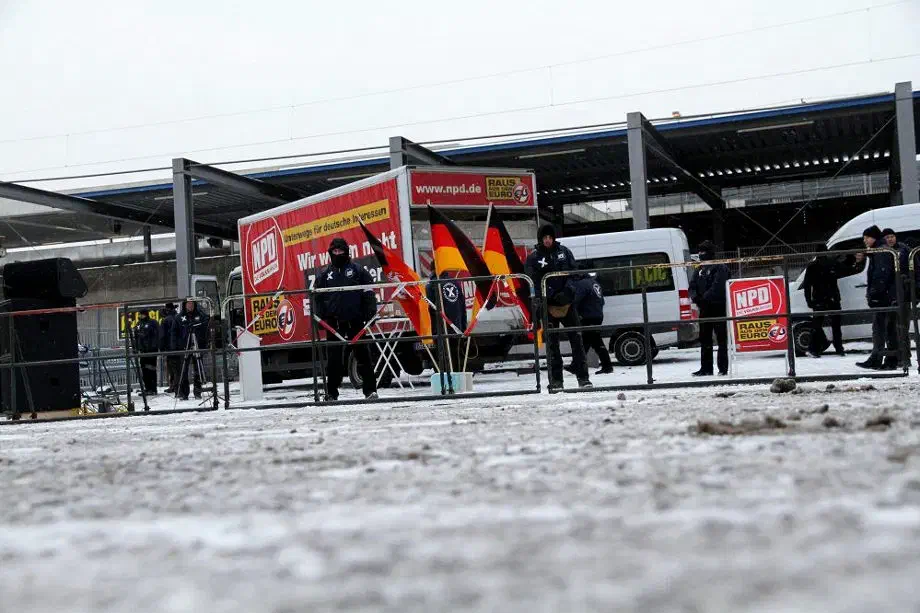 NPD Kundegbung in Hannover
