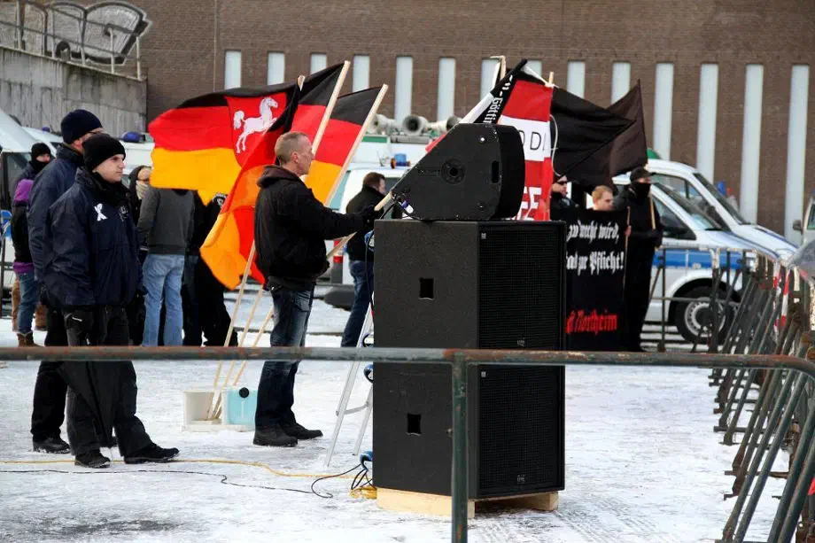 NPD Kundegbung in Hannover