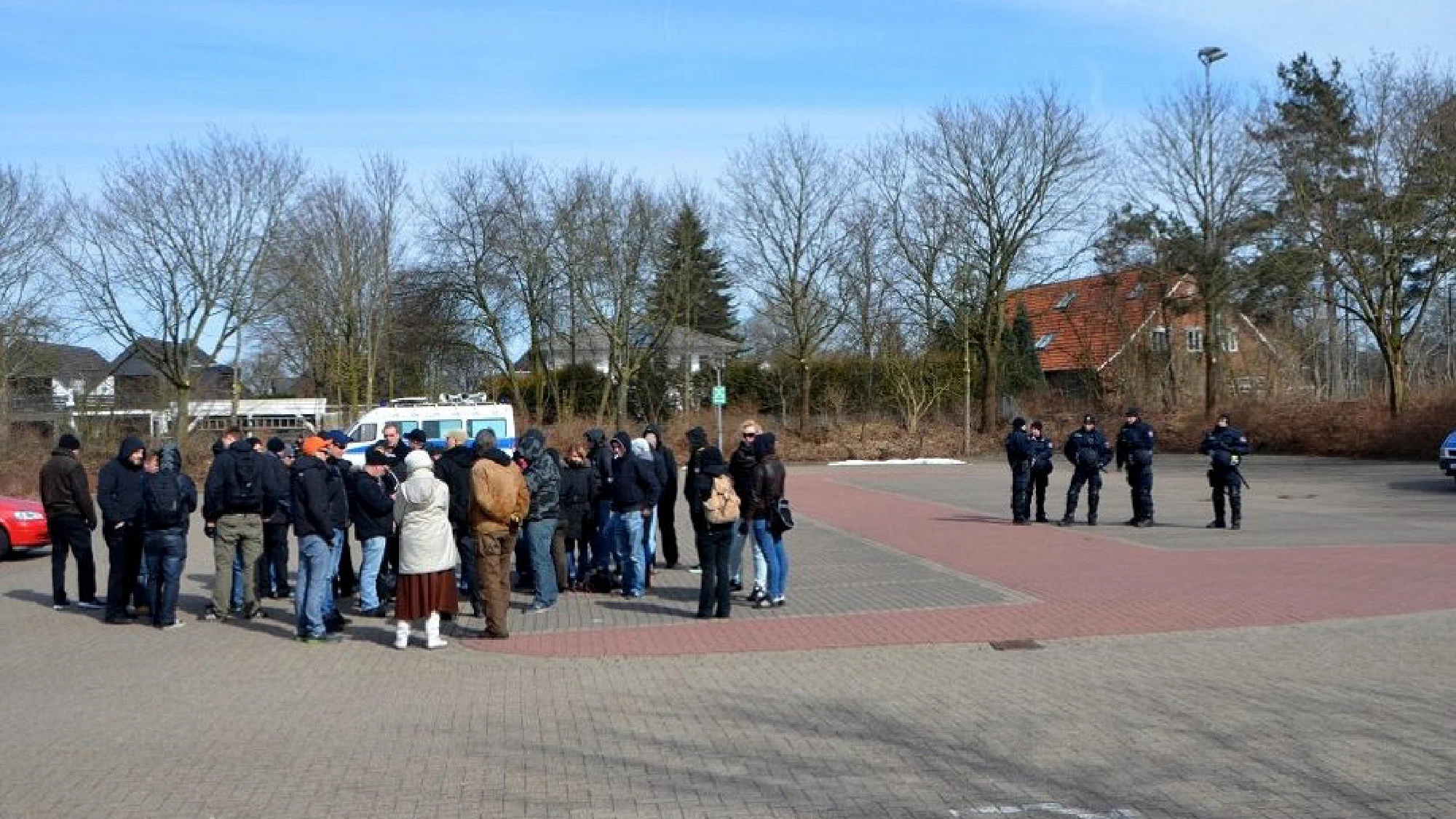 Neonaziaufmarsch in Kirchweyhe