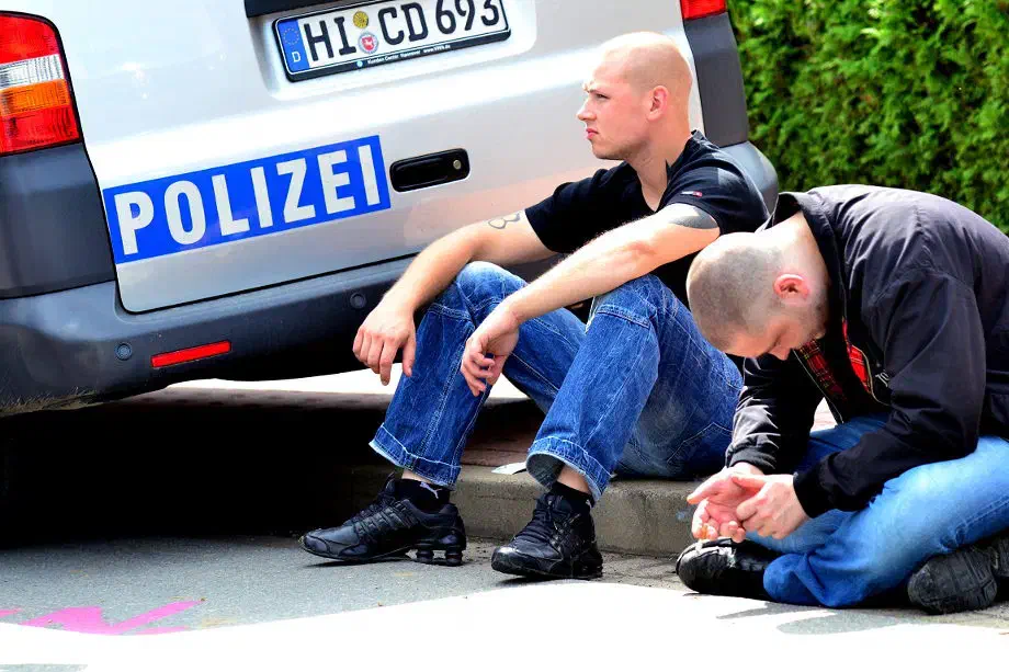 Neonaziaufmarsch in Bad Nenndorf