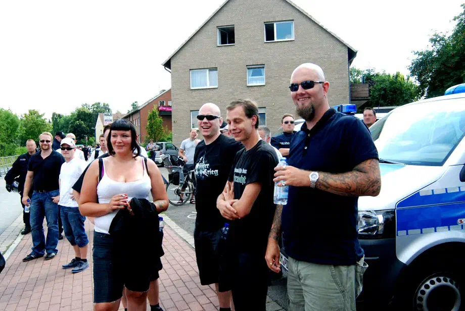 Neonaziaufmarsch in Bad Nenndorf