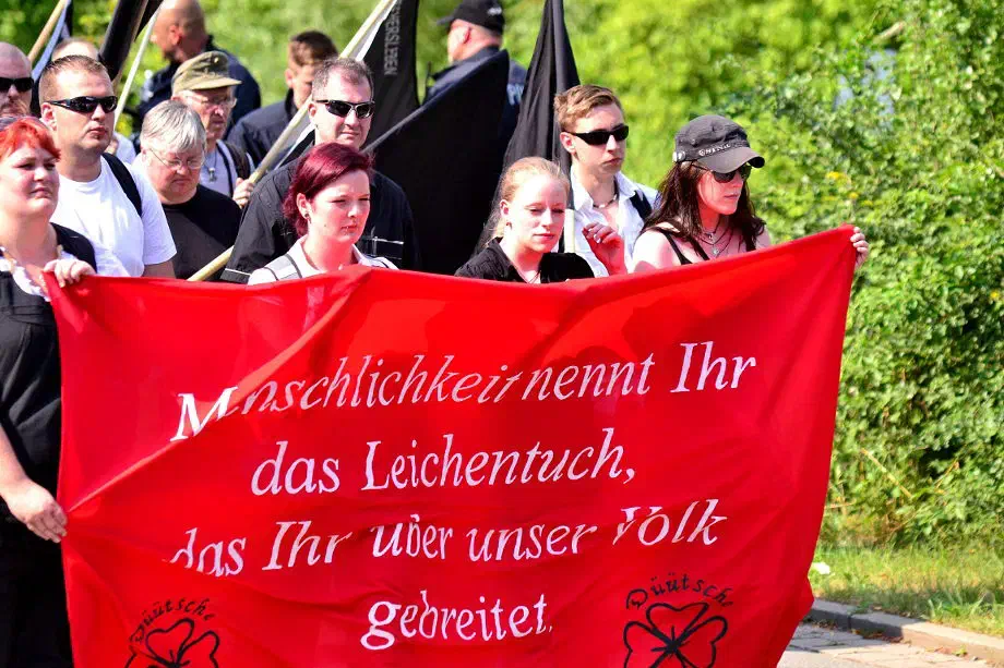 Neonaziaufmarsch in Bad Nenndorf