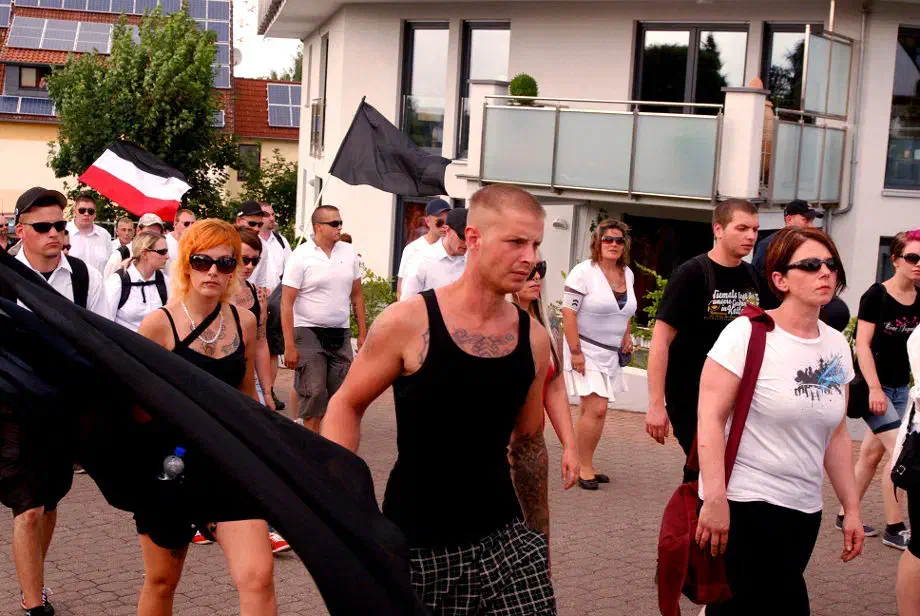 Neonaziaufmarsch in Bad Nenndorf