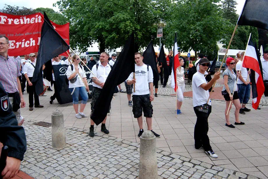 Neonaziaufmarsch in Bad Nenndorf