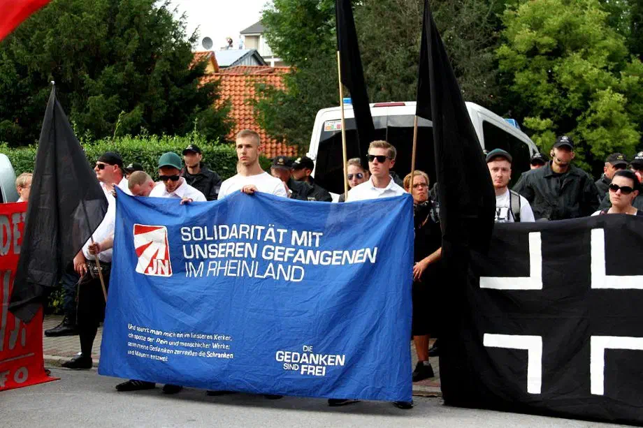 Neonaziaufmarsch in Bad Nenndorf