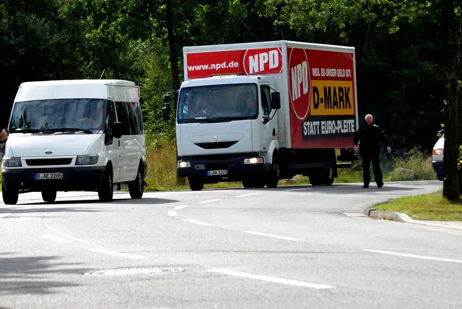 August 2013: NPD-Wahlkampftour in Niedersachsen