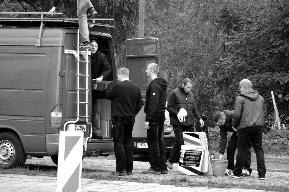 11.10.2014 NPD-Trauermarsch in Stralsund