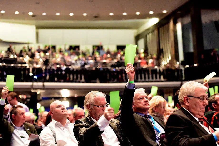 Die AfD Mitglieder stimmten während des nunmehr stattgefundenen Parteitages über eine neue Parteisatzung ab.