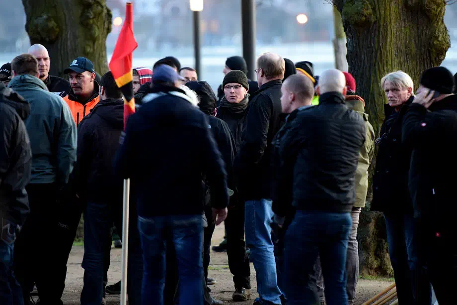 Neonaziaufmarsch in Schwerin (MVGIDA)