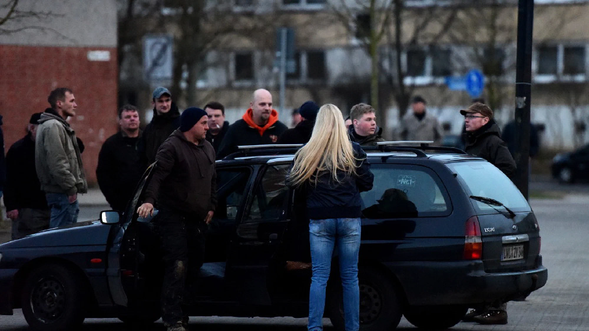 Neonaziaufmarsch von NPD und MVGIDA in Schwerin