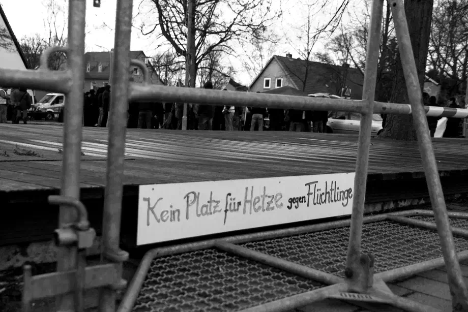 Kundgebung der BRAGIDA in Braunschweig