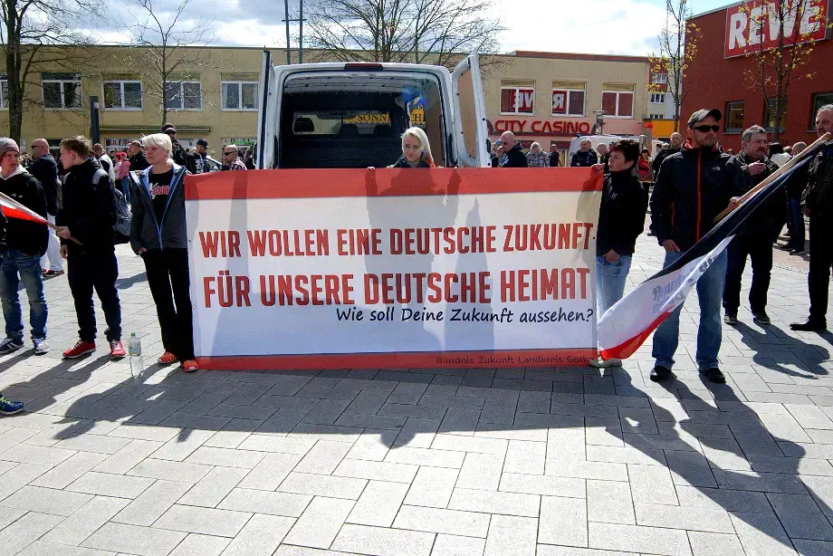 Neonaziaufmarsch in Gotha
