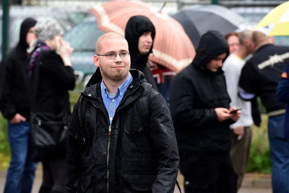 Johannes Welge, seines Zeichens Kreisvorstand der Partei "Die Rechte" in Hildesheim.
