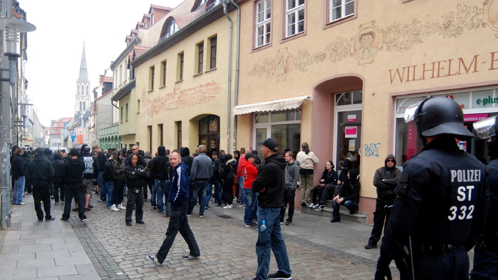 Neonaziaufmarsch in Merseburg
