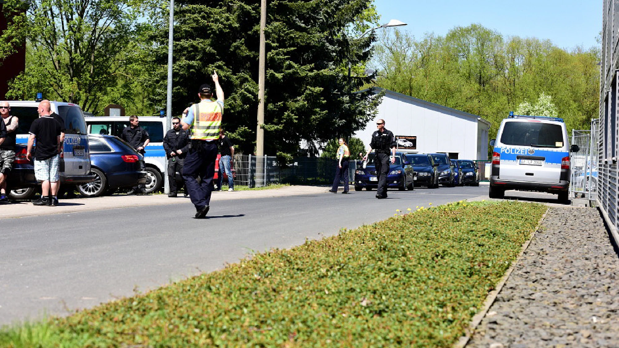 Neonazifestival "Rock für Identität" in Hildburghausen