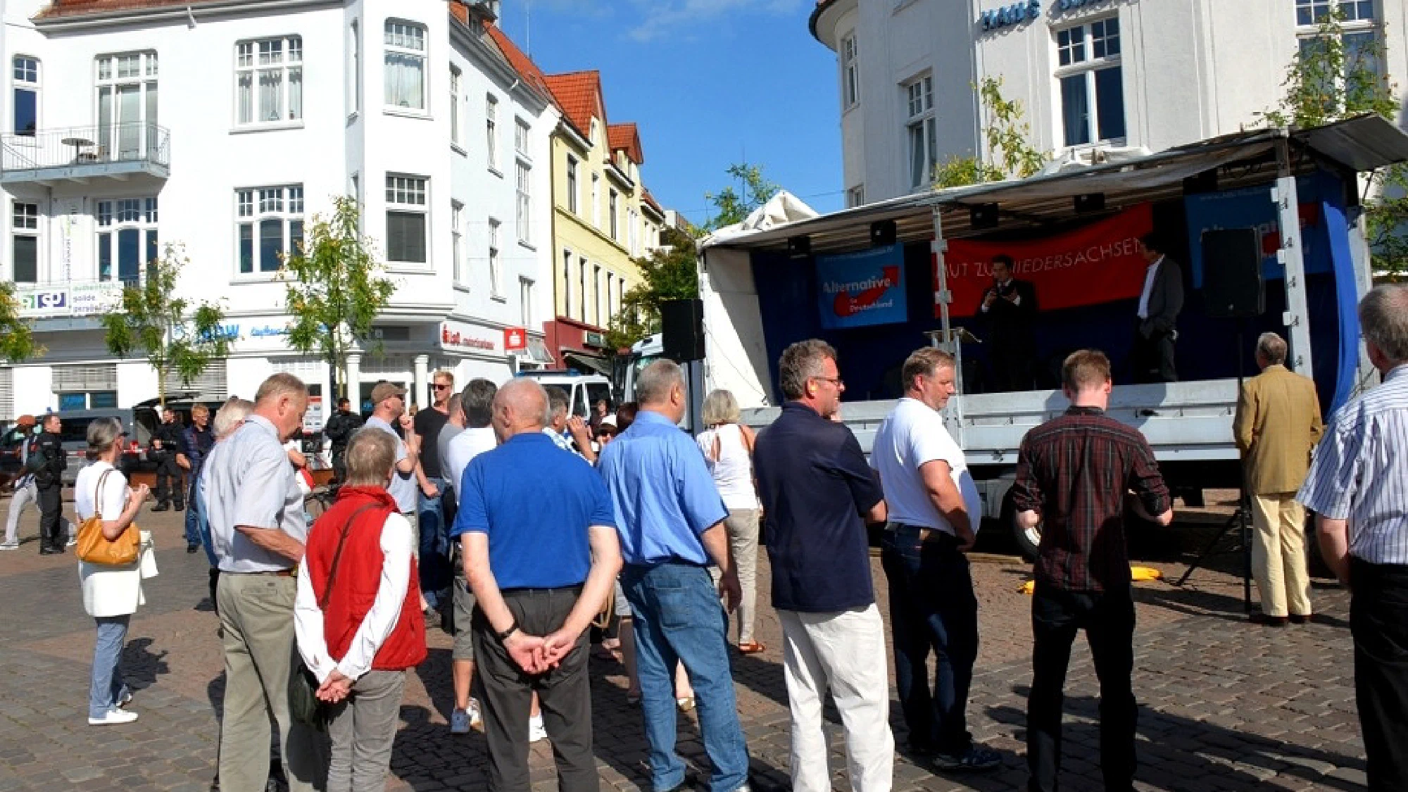 Kundgebung der AfD-Niedersachsen in Oldenburg