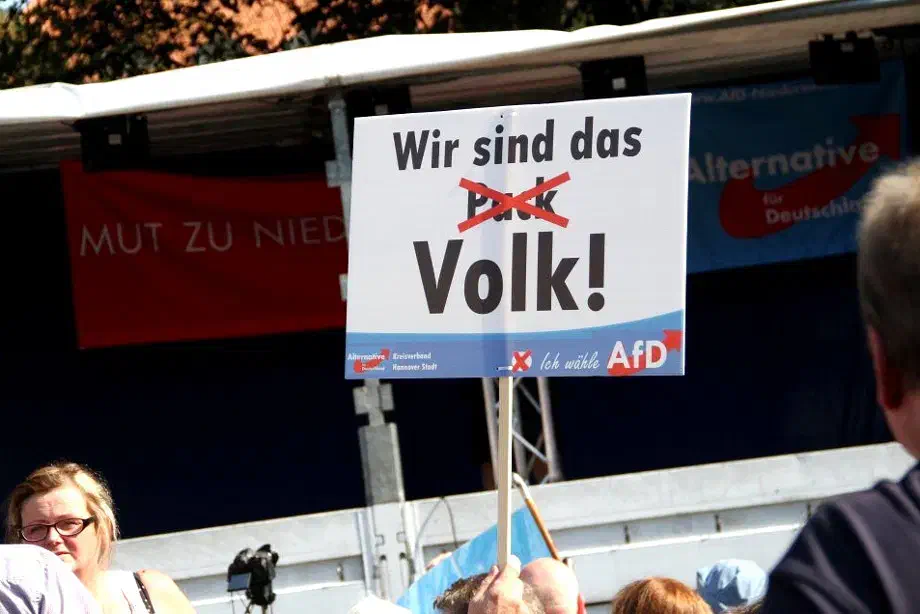 Abschlusskundgebung der AfD-Niedersachsen