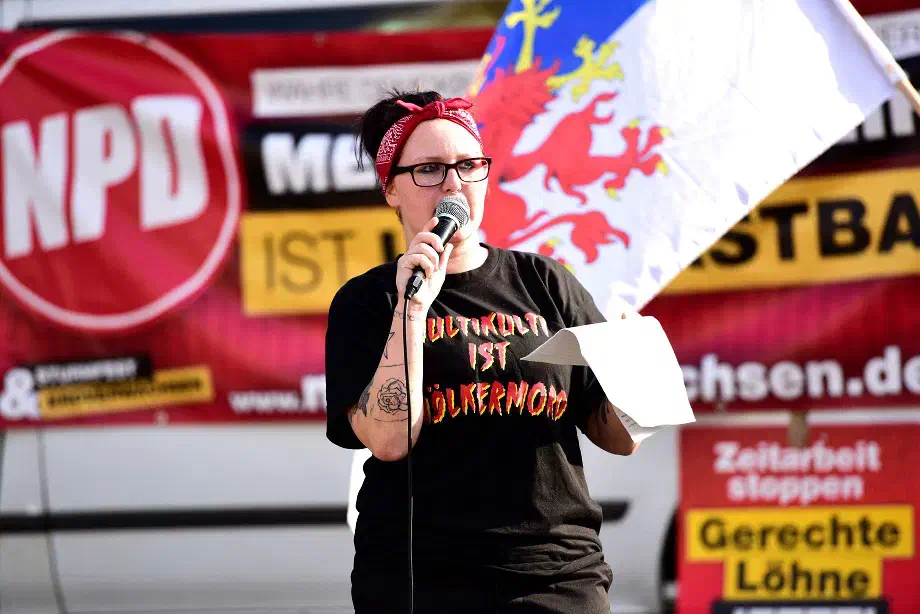 Auf den Redebeitrag von Mark Michael Proch folgte dann eine weitere Rednerin aus Schleswig-Holstein.