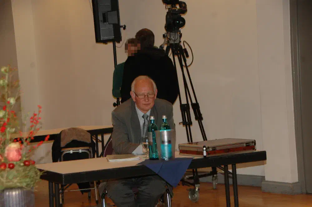 Ulrich Eigenfeld, Landesvorsitzender der niedersächsischen NPD, hatte bei der Kommunalwahl 2016 sein Mandat im Stadtrat verloren (Archivbild).