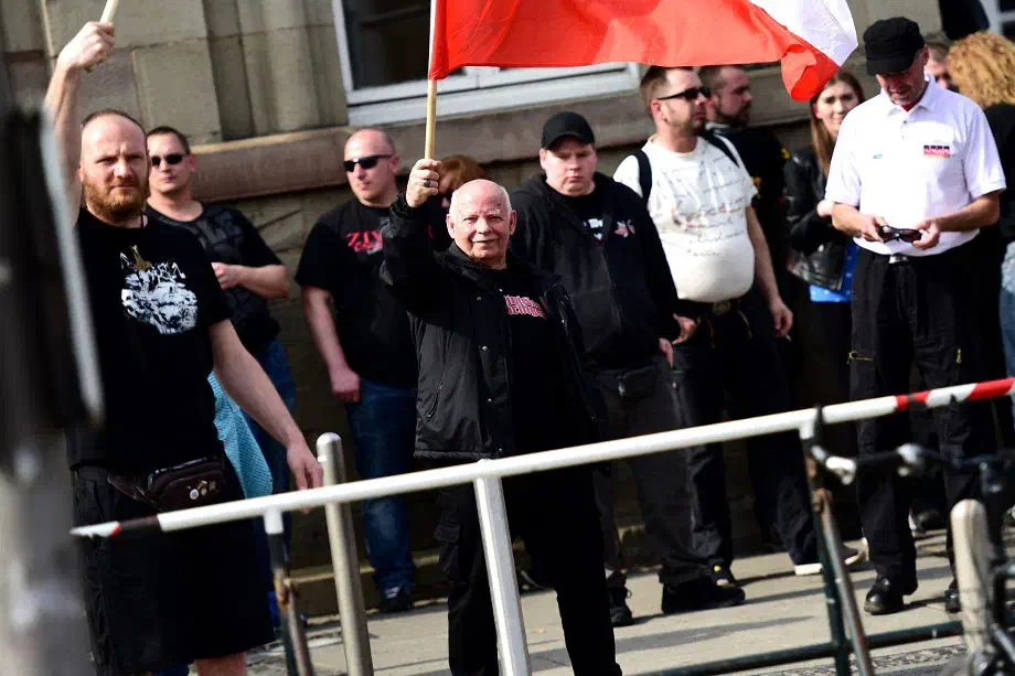 Die Teilnehmer*innen der Neonazikundgebung stammten dabei vor allem aus Niedersachsen und Thüringen.