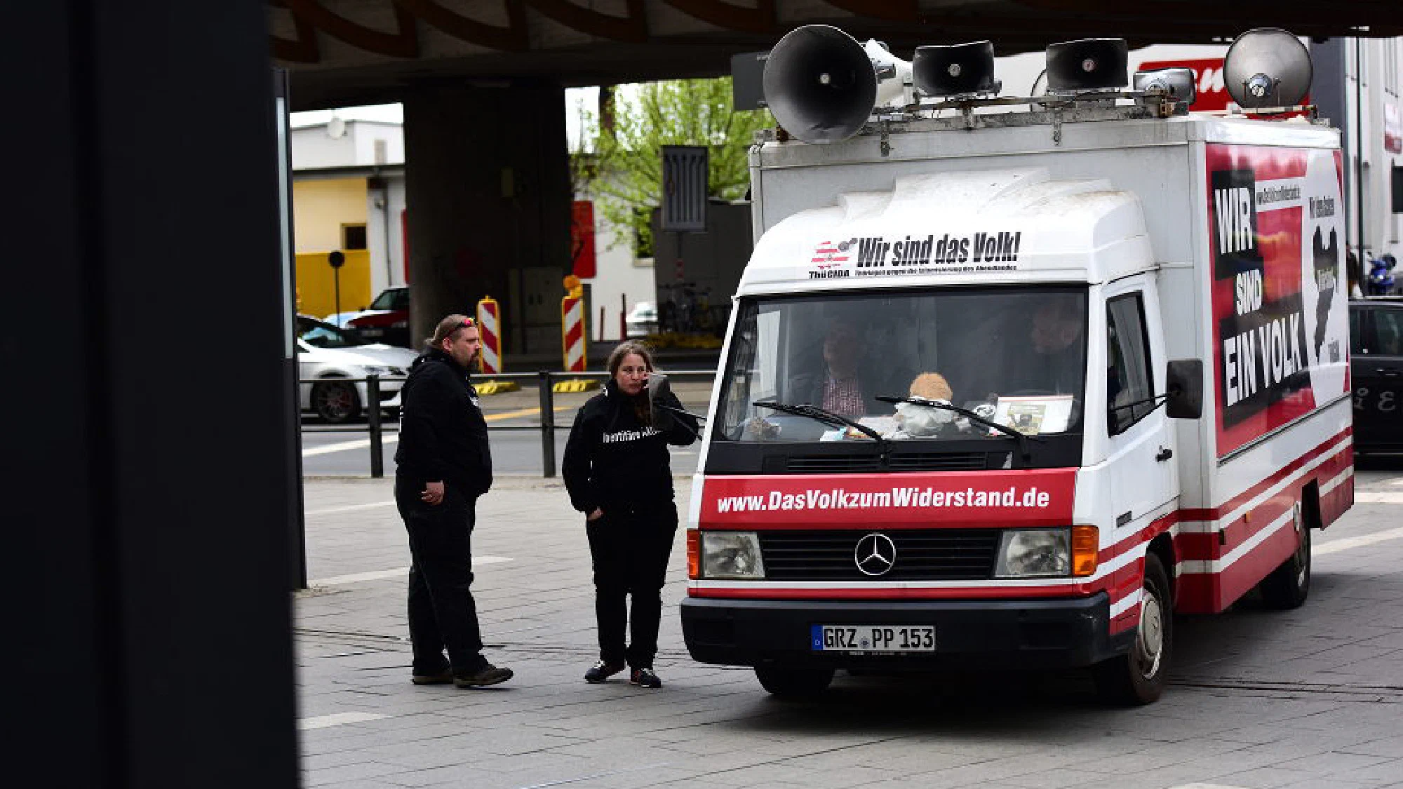 Neonazidemonstration in Wetzlar