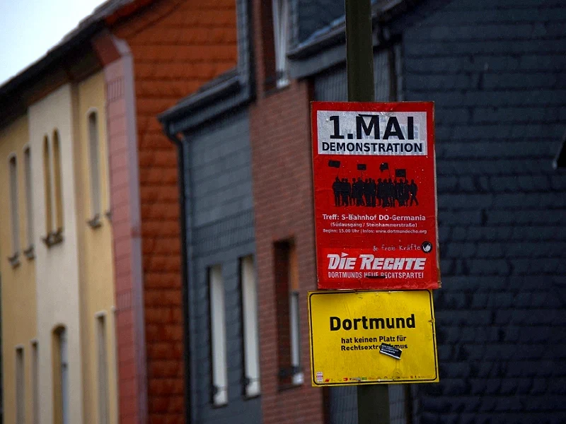 Neonazidemonstration in Dortmund